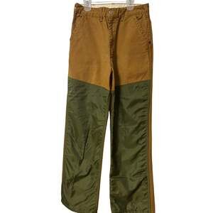 Vintage SAF-BAK Mens Hunting Pants 28x30 Canvas Nylon Brush Pants USA Made